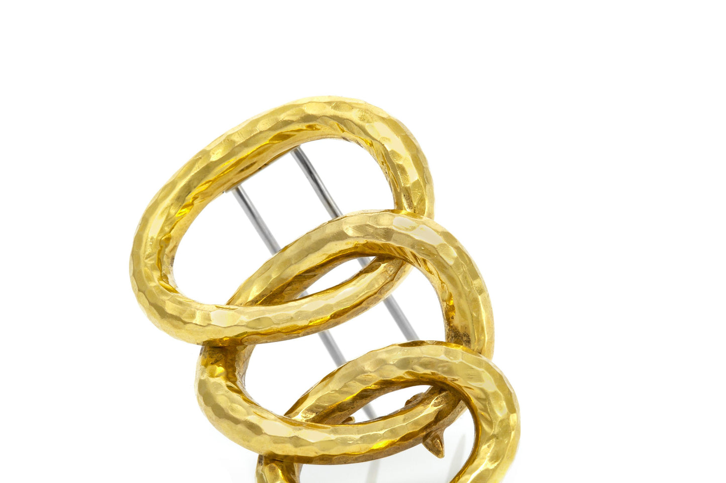 Vintage 1960s David Webb Three Zero Brooch