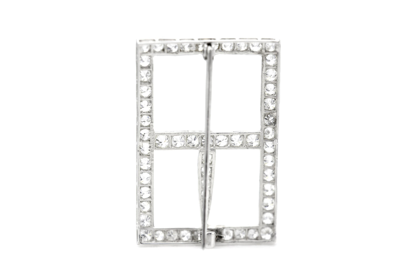 Tiffany & Co. Diamond Buckle Brooch
