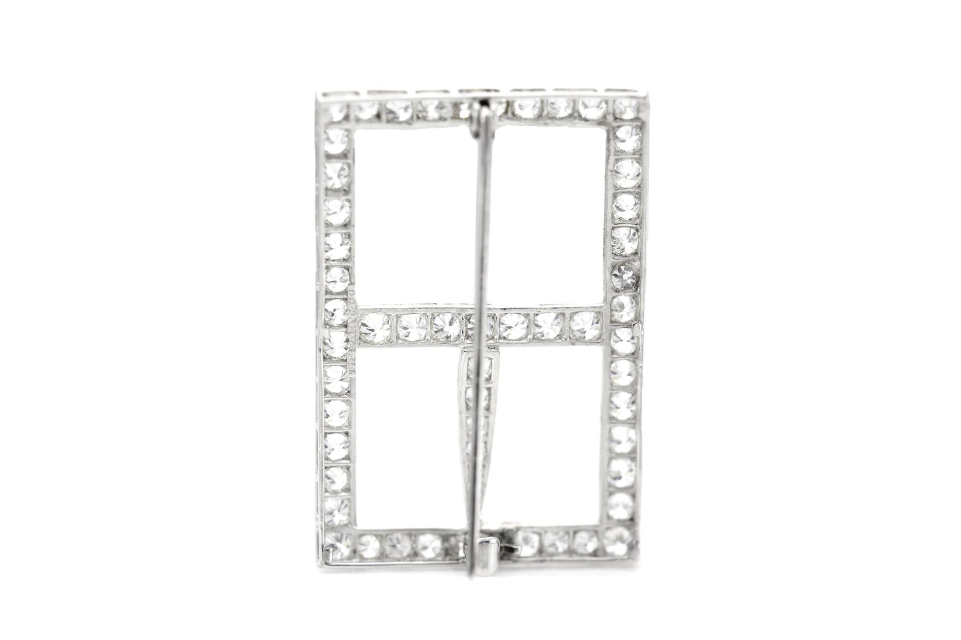 Tiffany & Co. Diamond Buckle Brooch