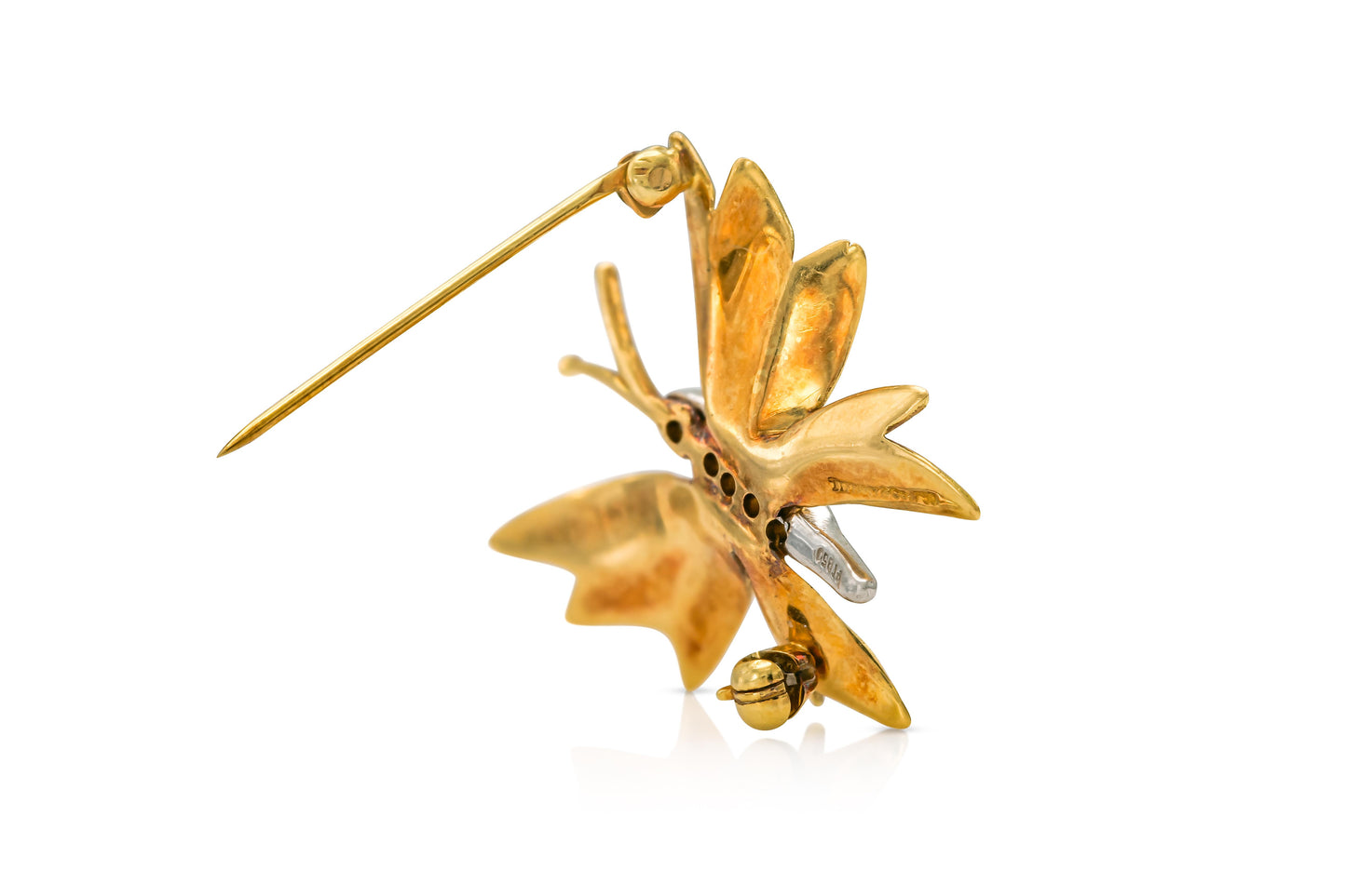 Vintage 1980s Tiffany & Co. Butterfly Brooch