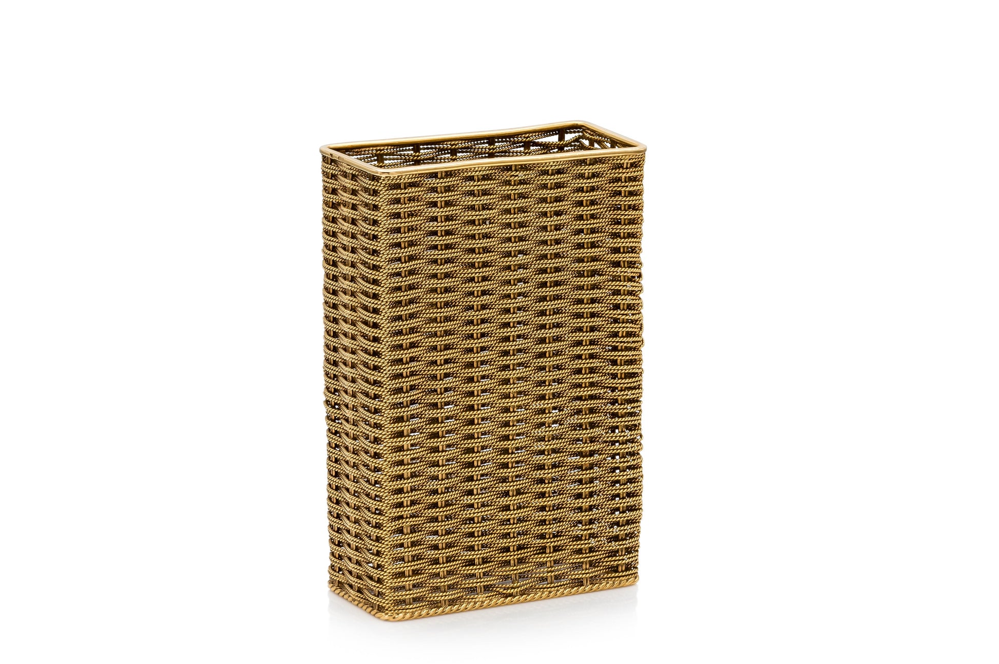 Vintage 1960s Tiffany & Co. Jean Schlumberger 18k Gold Cigarette Case Holder