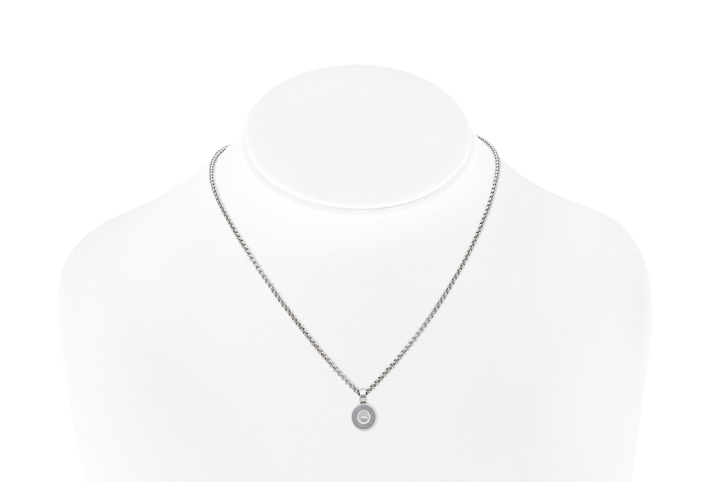 Vintage 1990s Chopard Happy Diamond Pendant Necklace