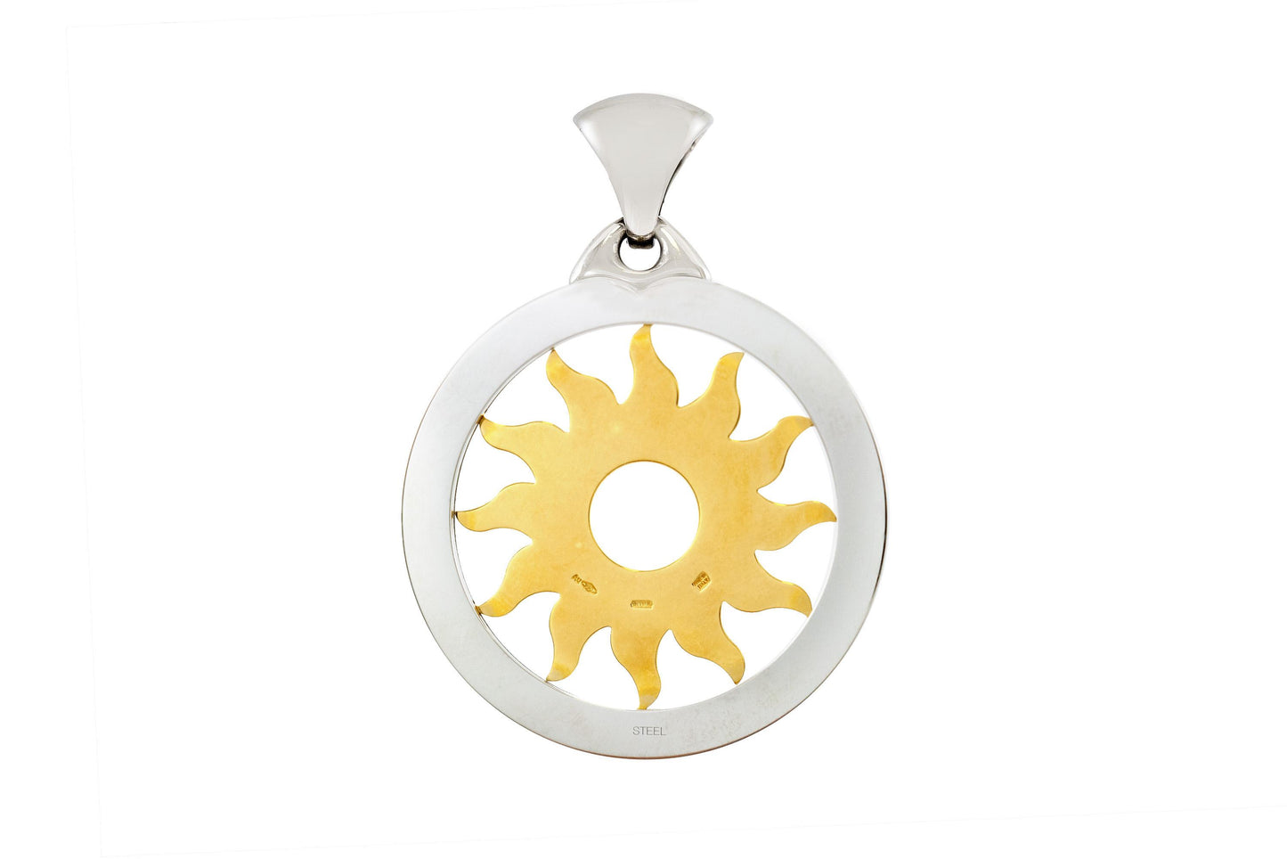 Vintage 1990s Bvlgari Tondo Sun Pendant