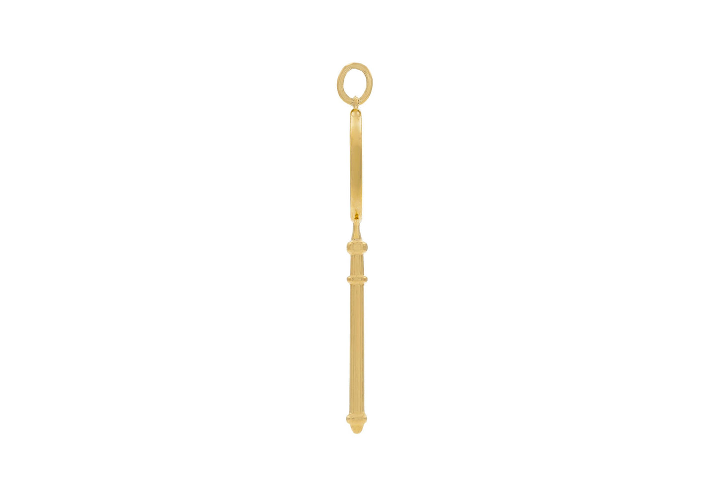 Tiffany & Co. Three Clover Gold Key Pendant