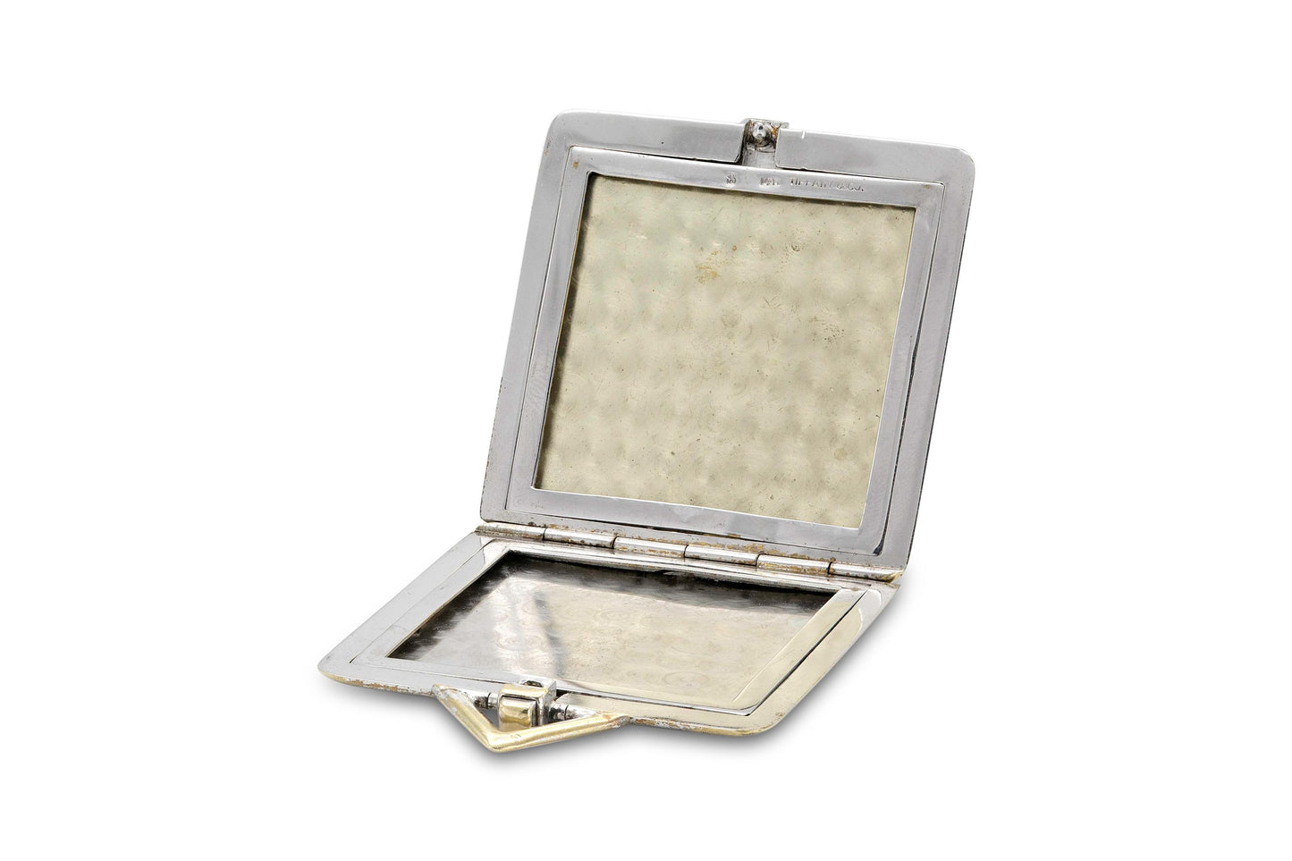 Antique Art Deco 1920s Tiffany & Co. White Gold Locket