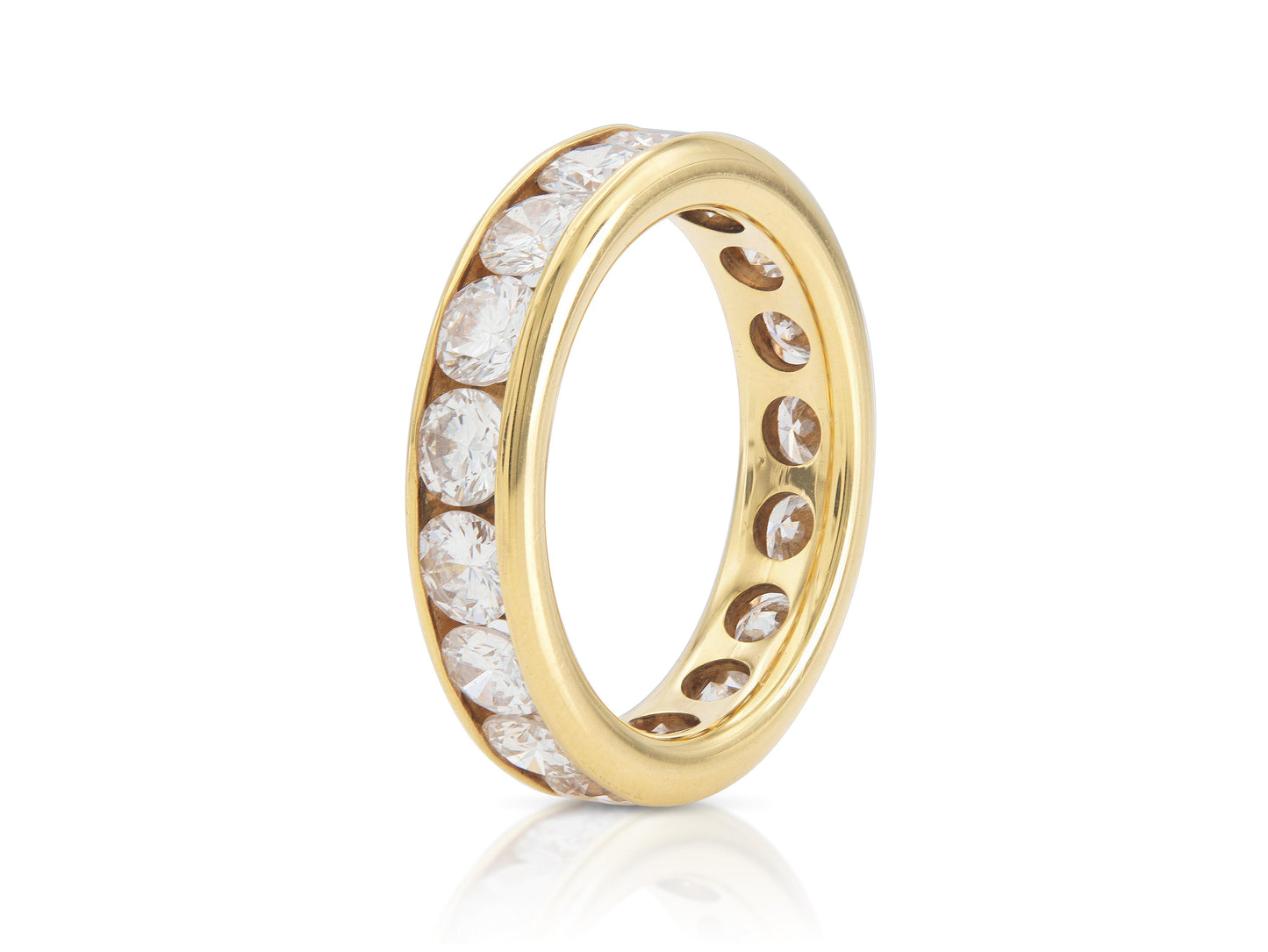 2.00 Carat Diamond Channel Set Eternity Band