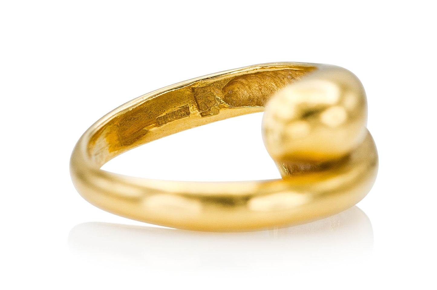 Vintage 1960s Lalaounis Gold Double Headed Duck Ring