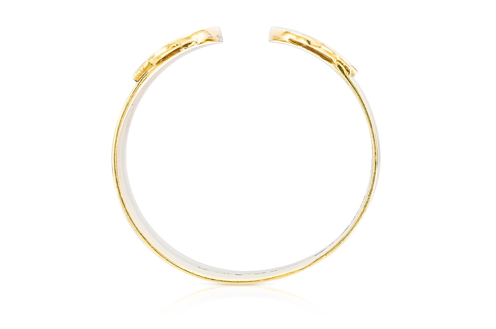 Cartier Tri-Color Double C Ring