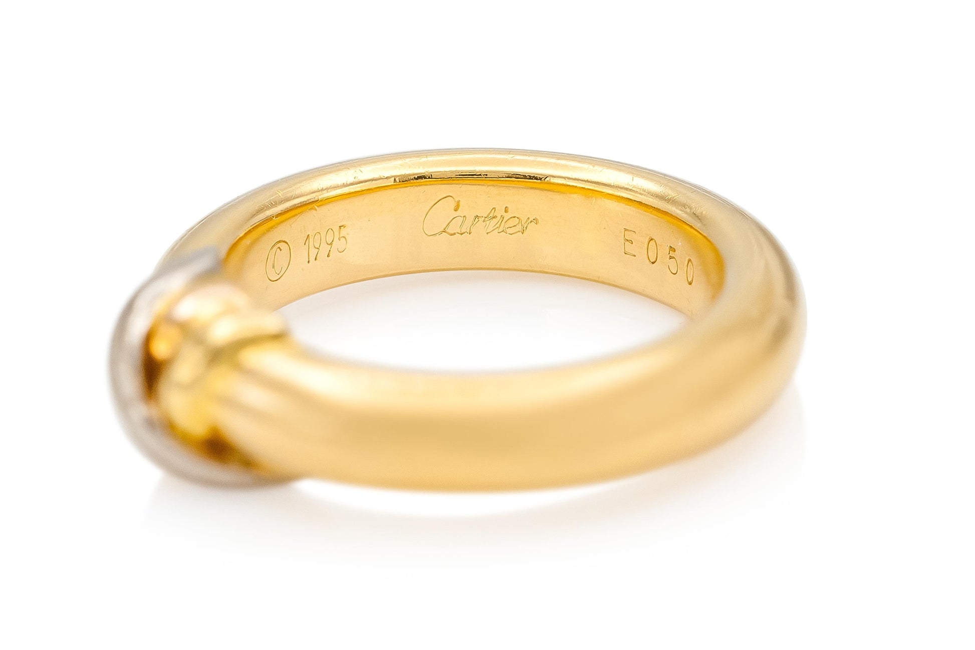Vintage 1990s Cartier X Trinity Ring