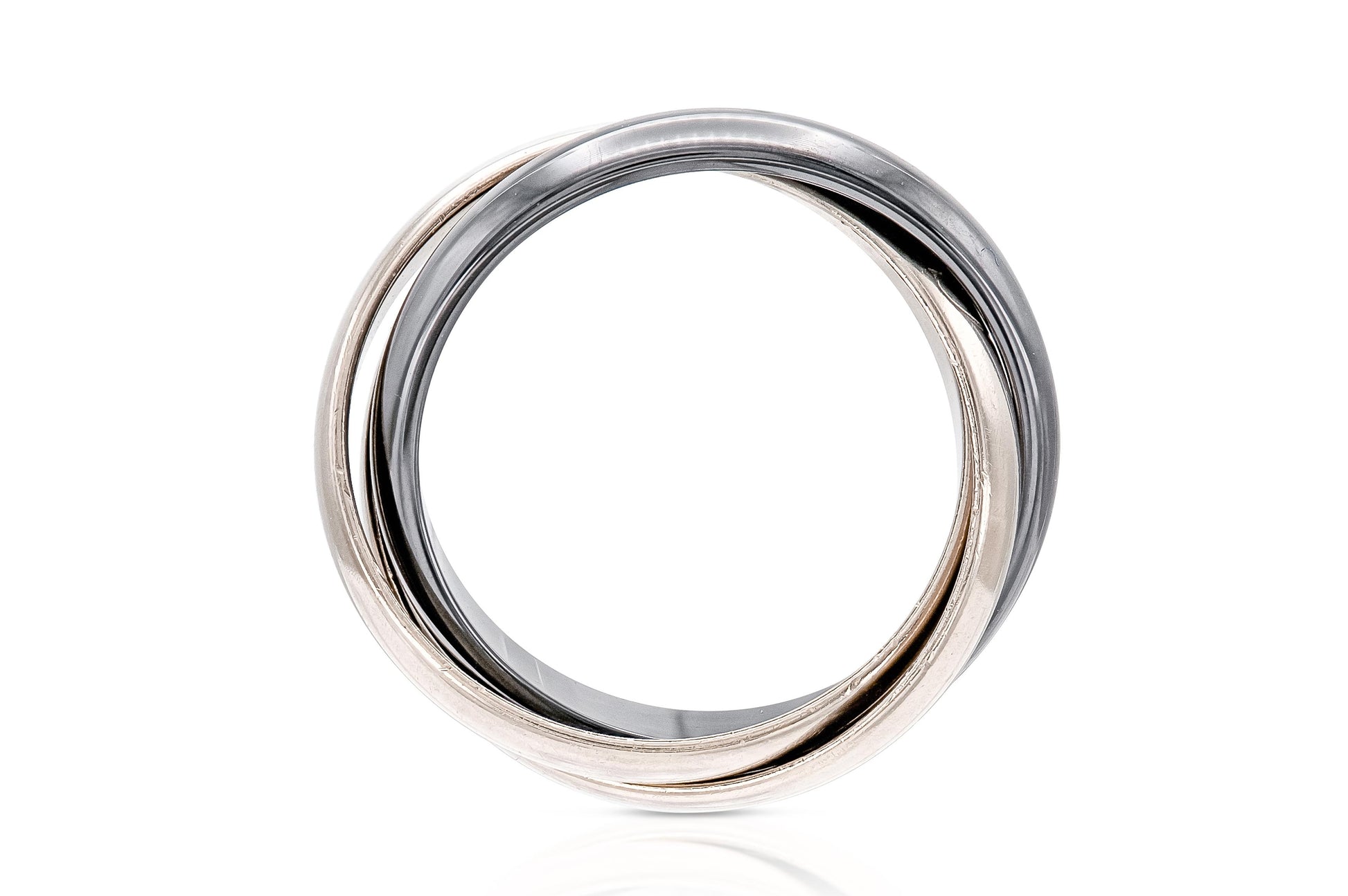 Cartier Ceramic Trinity Ring