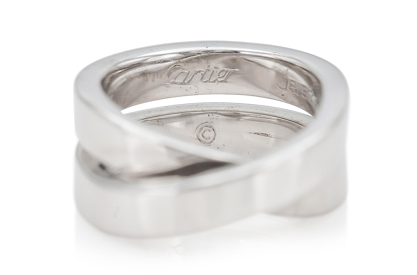 Vintage 1990 Cartier Nouvelle Vague Ring