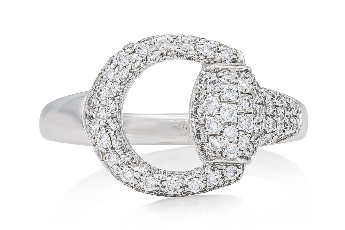 Gucci Horsebit Diamond Ring