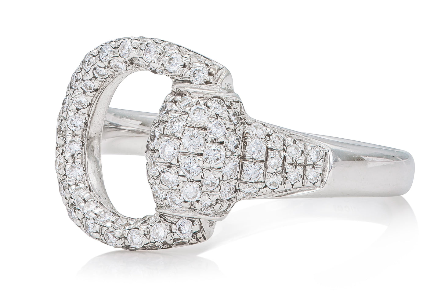 Gucci Horsebit Diamond Ring