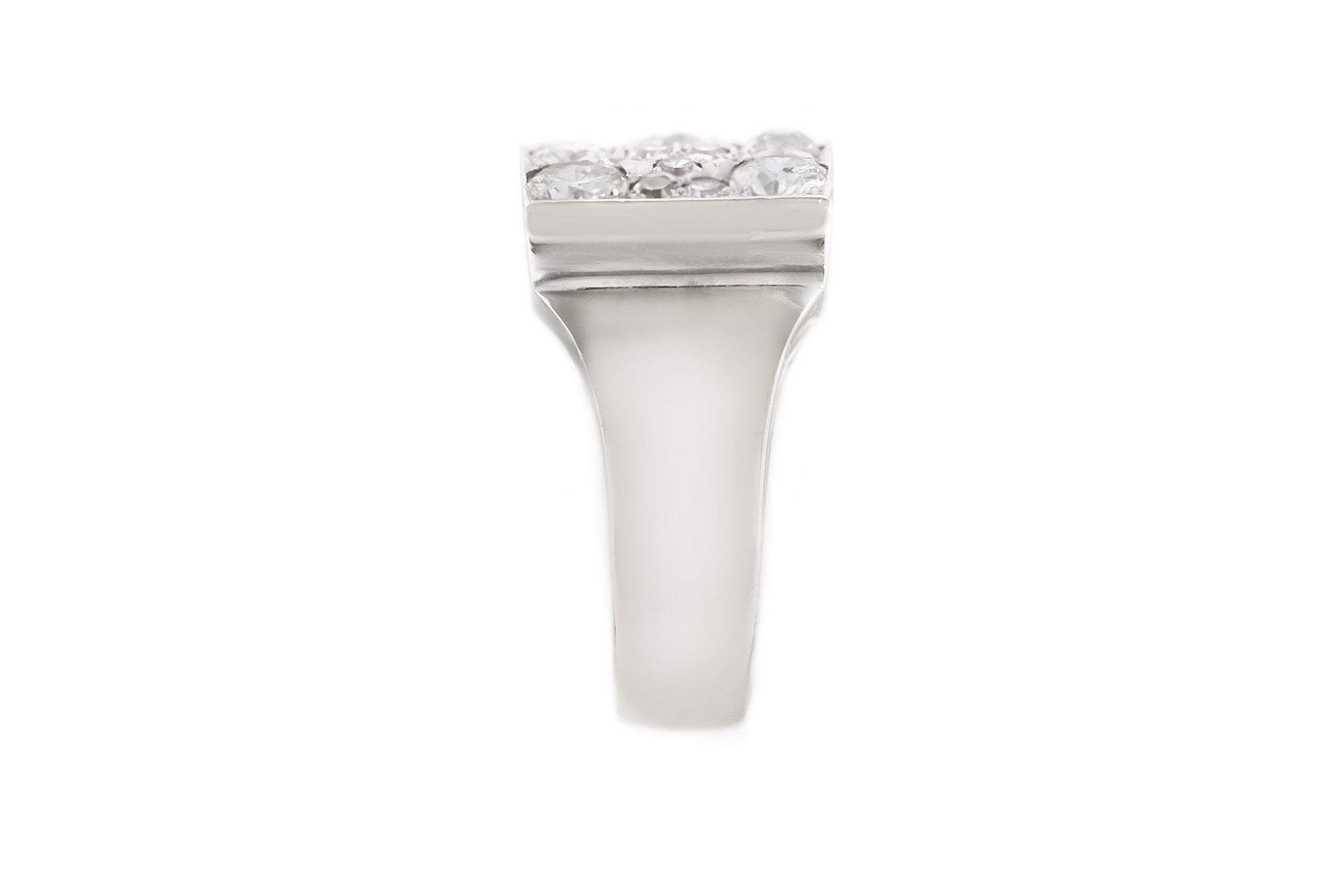 Vintage 1940s 2.50 Carat Diamond Ring