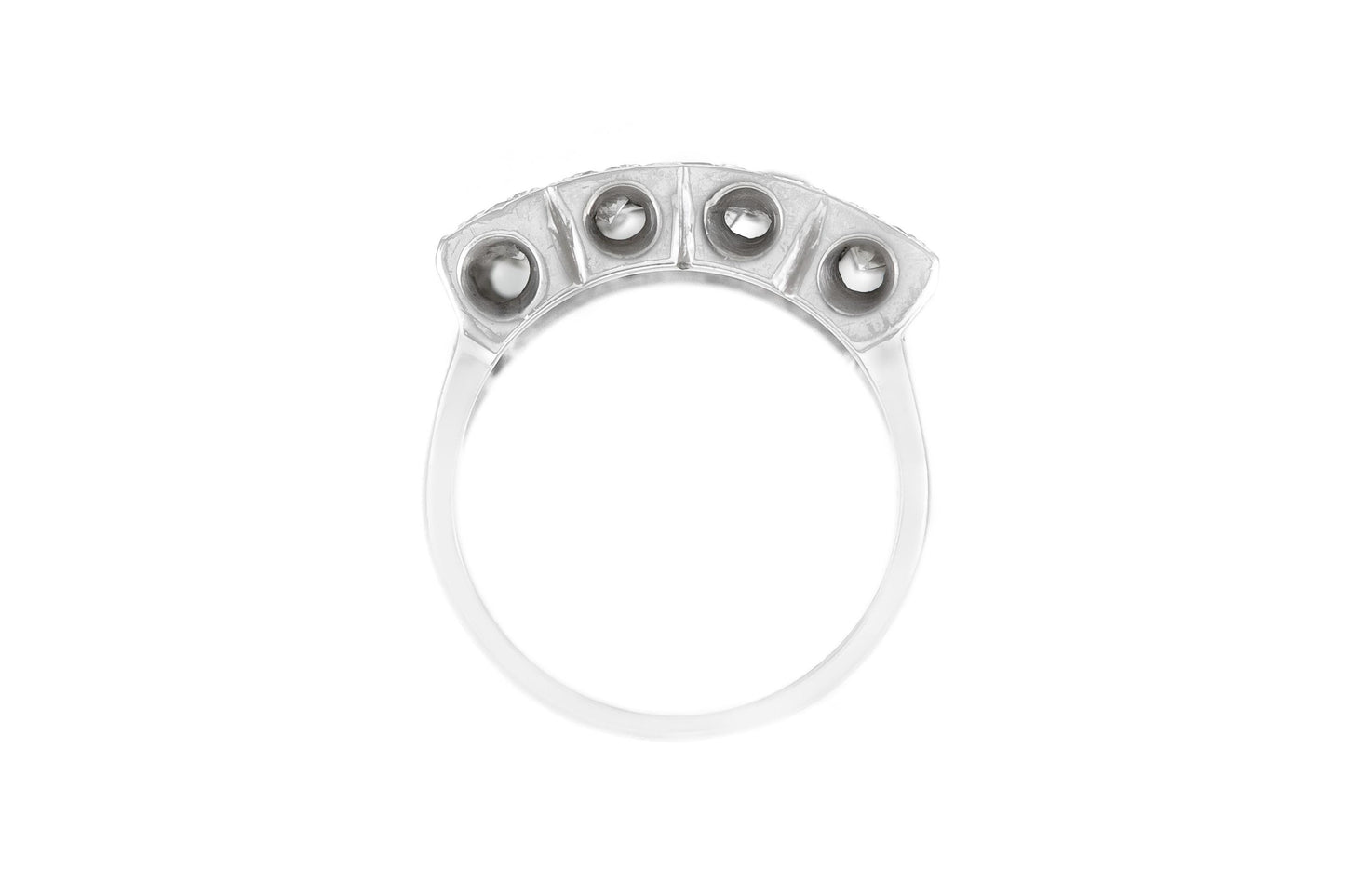 Vintage 1940s 2.50 Carat Diamond Ring