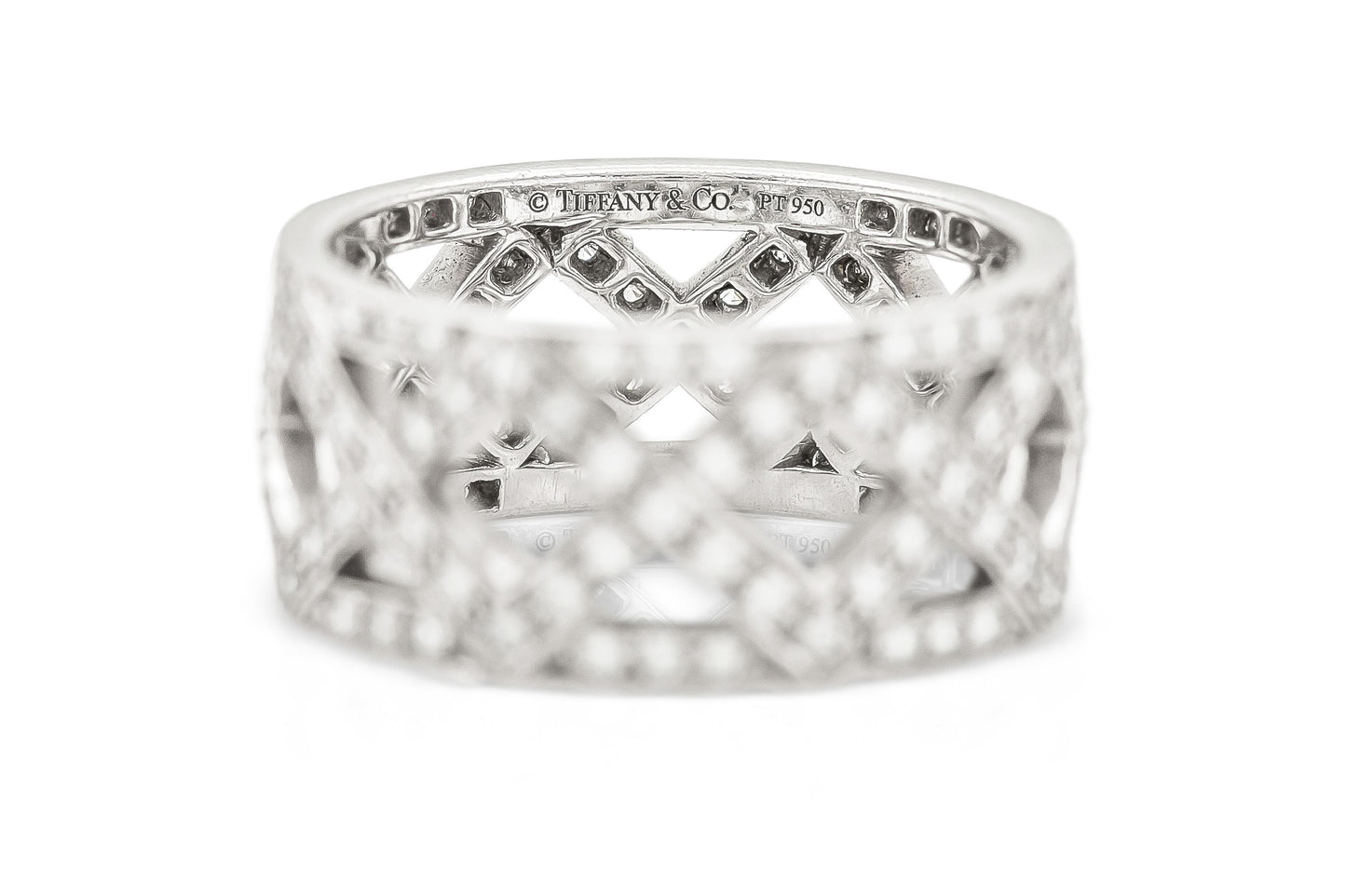 Tiffany & Co. 2.72 Carat Diamond Open Work Band