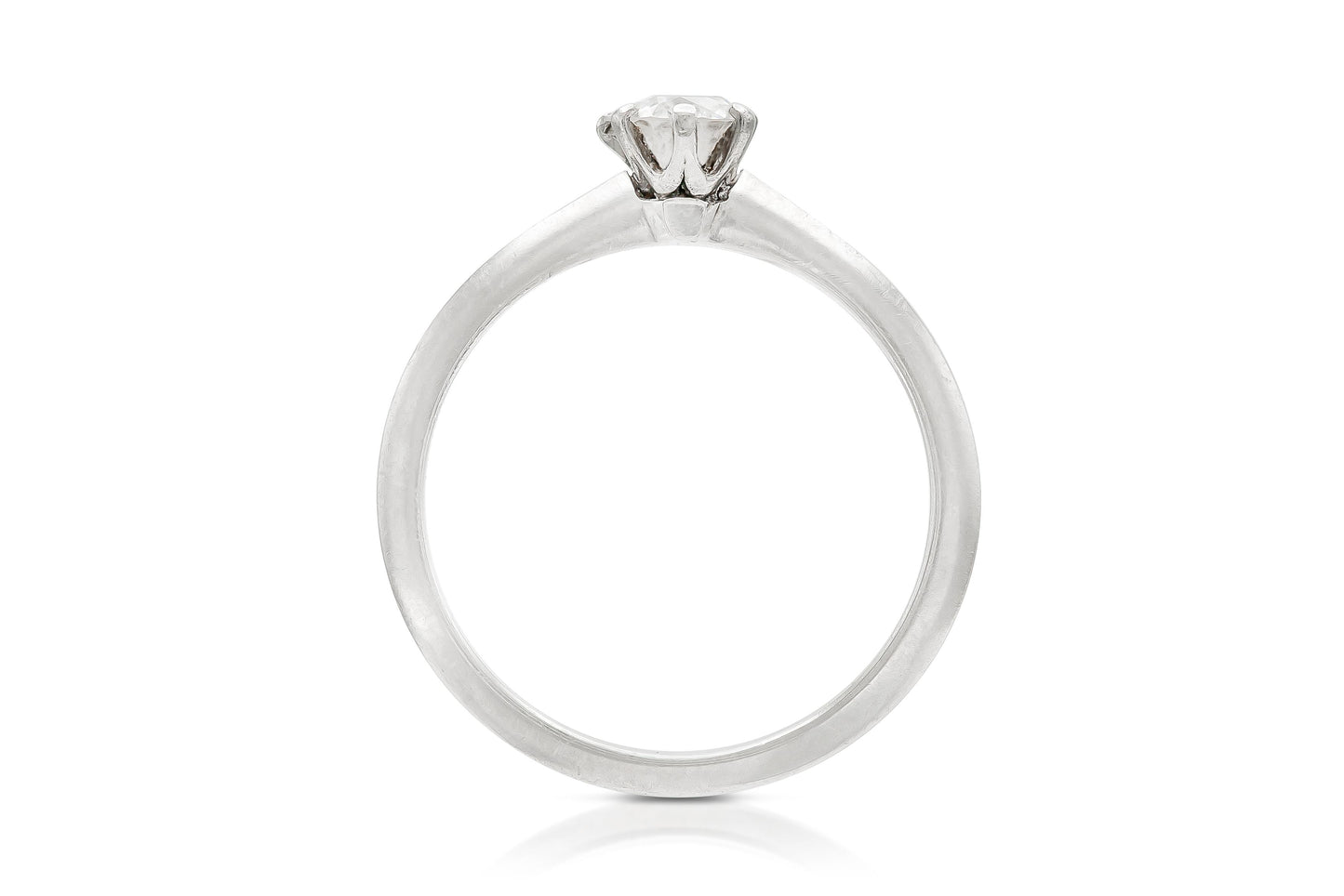 Tiffany & Co. 0.30 Carat Diamond Solitare Engagement Ring