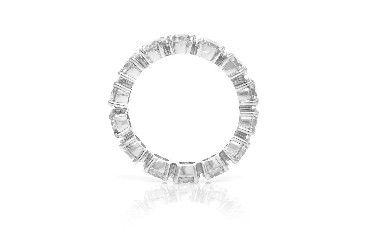 7.00 Carat Round Brilliant Cut Diamond Eternity Band