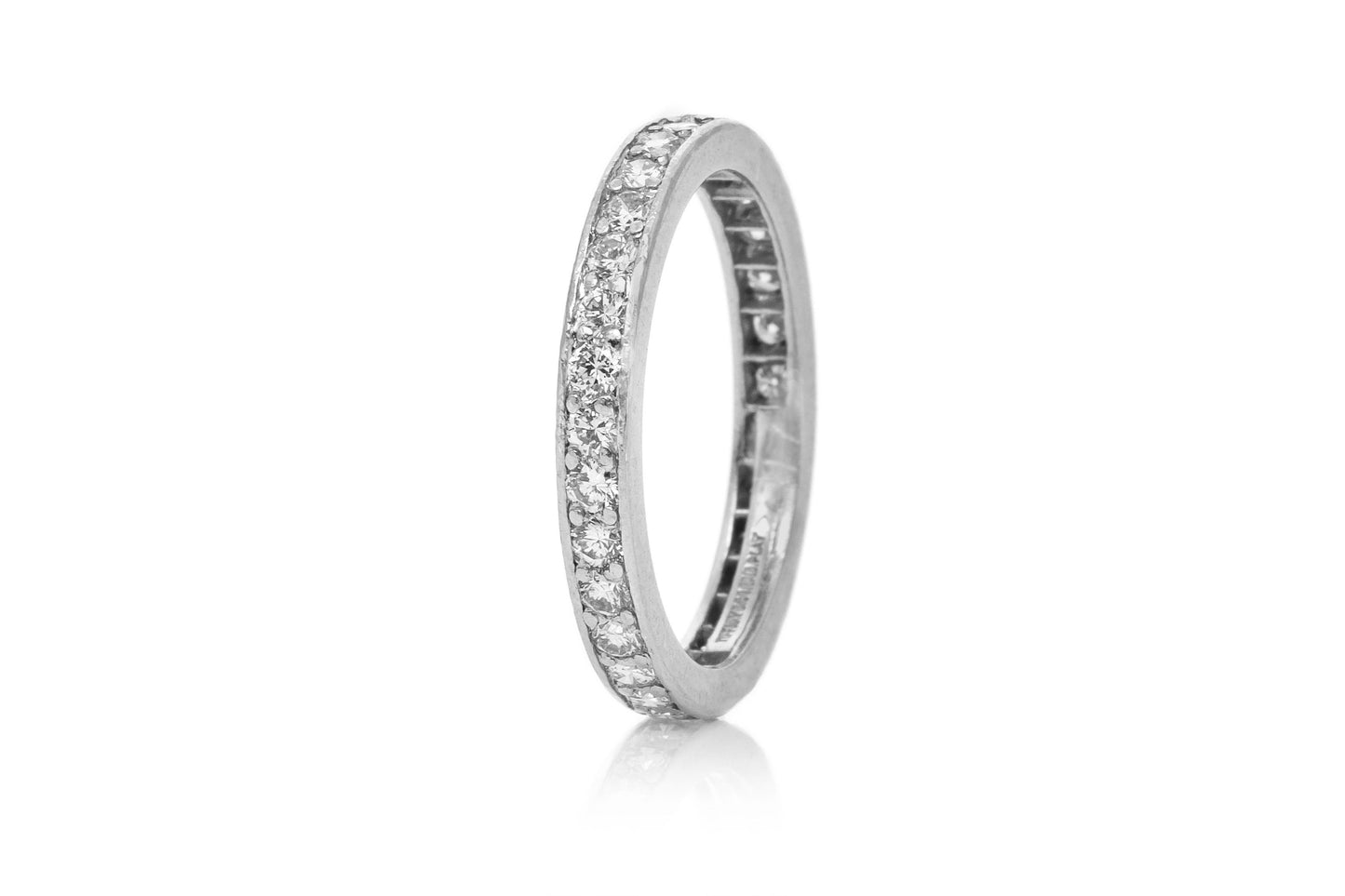 Vintage Tiffany & Co. 1.80 Carat Round Cut Diamond Eternity Band