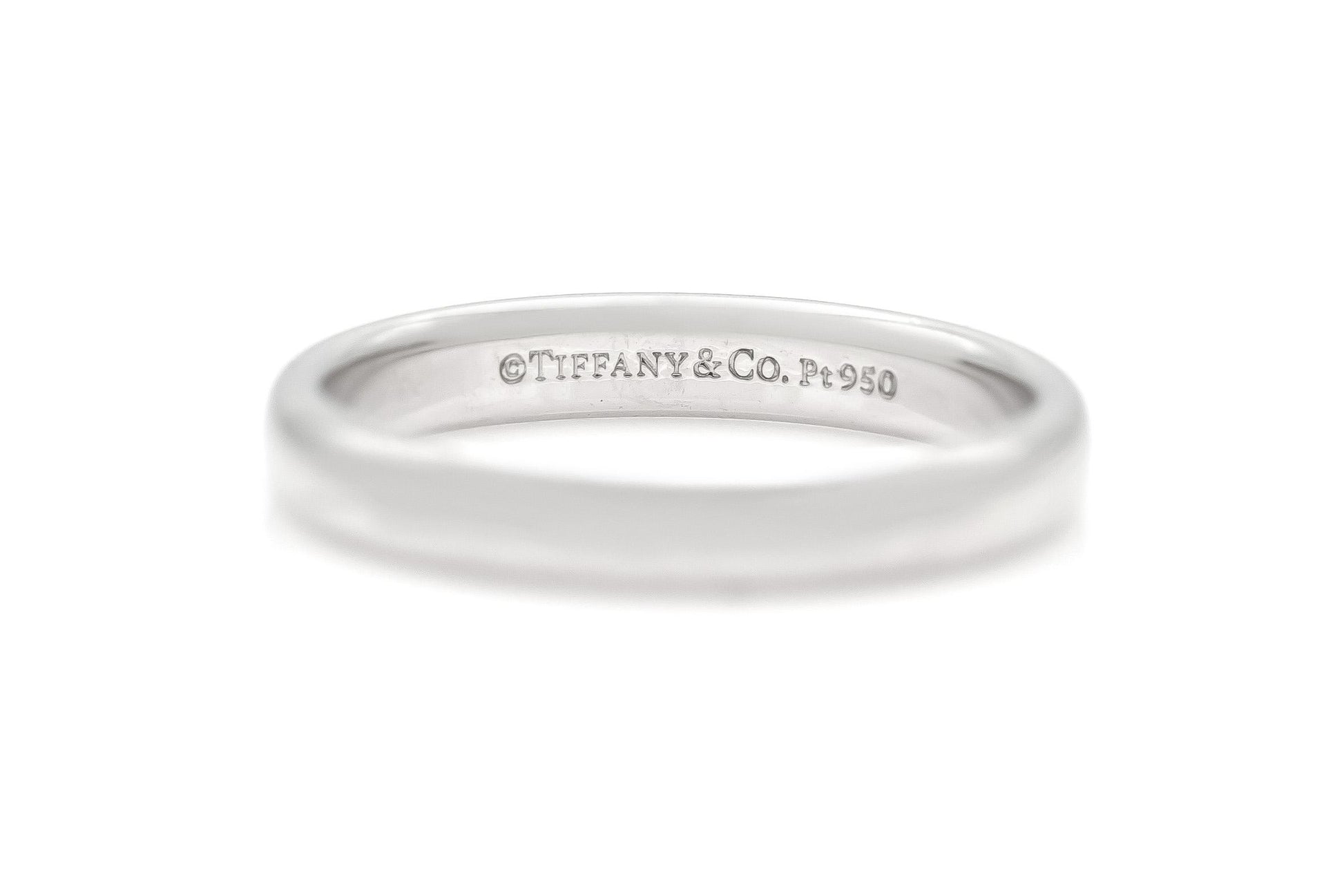 Tiffany & Co. Platinum Wedding Band