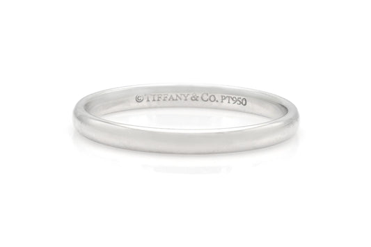 Tiffany & Co. Platinum Wedding Band