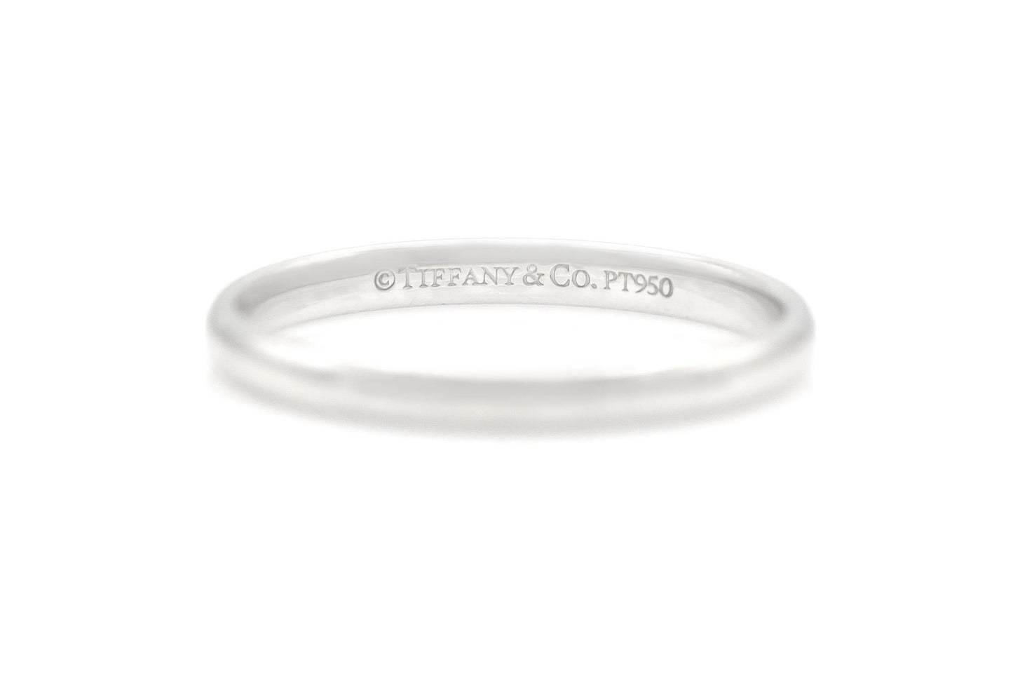 Tiffany & Co. Platinum Wedding Band
