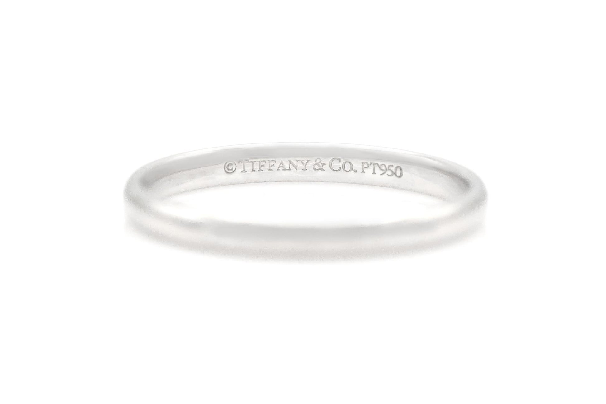 Tiffany & Co. Platinum Wedding Band