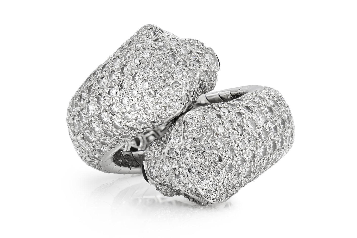 Cartier Double-Headed Panthere Ring with Diamonds