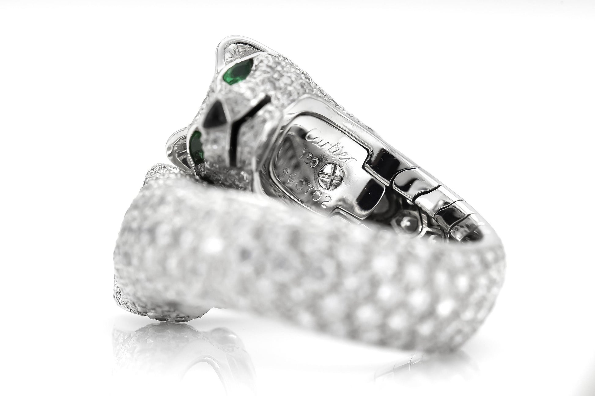 Cartier Double-Headed Panthere Ring with Diamonds