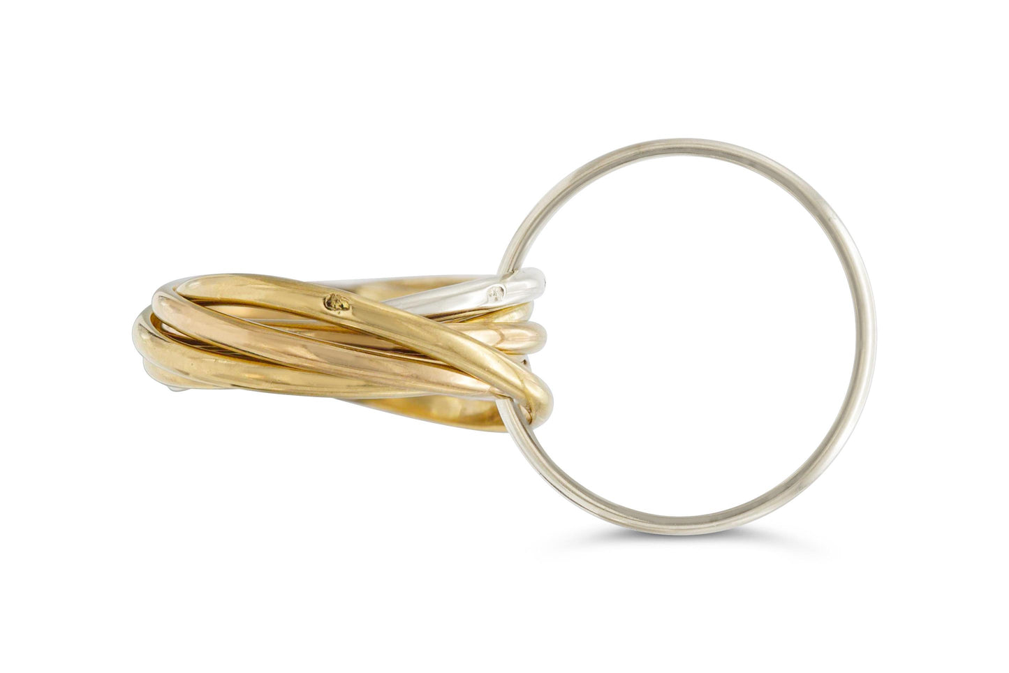 Vintage Cartier 7 Row Trinity Ring