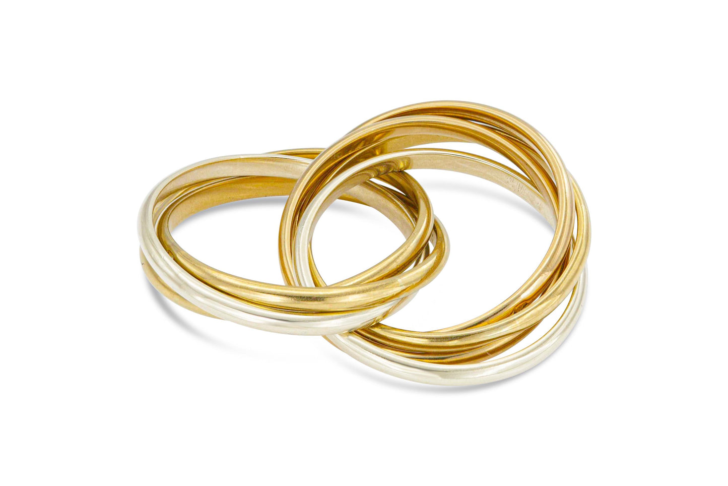 Vintage Cartier 7 Row Trinity Ring