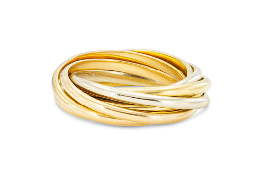 Vintage Cartier 7 Row Trinity Ring