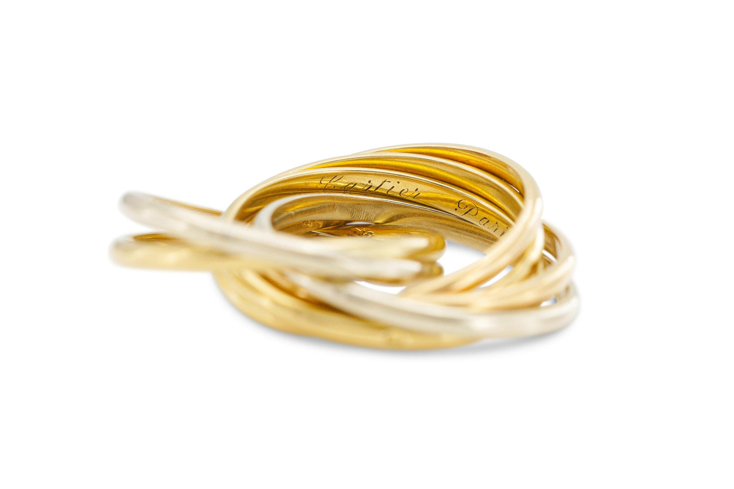 Vintage Cartier 7 Row Trinity Ring
