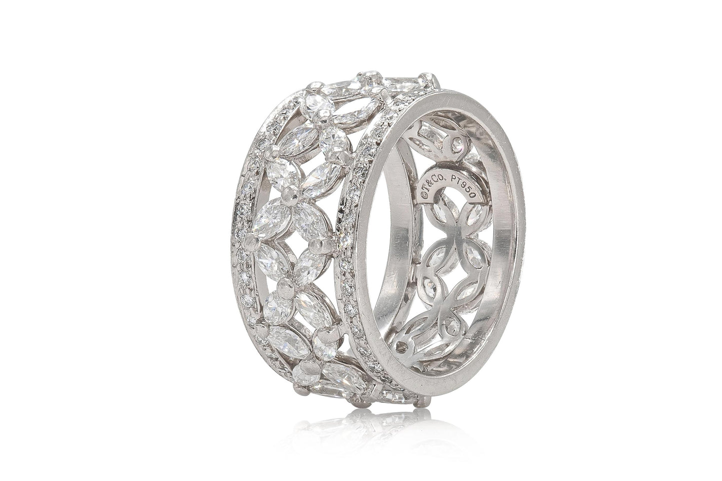 Tiffany & Co. Victoria® Platinum Diamond Band Ring