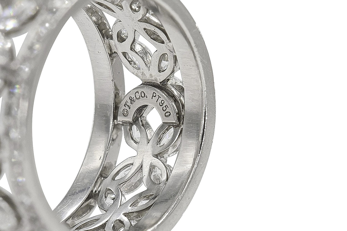 Tiffany & Co. Victoria® Platinum Diamond Band Ring