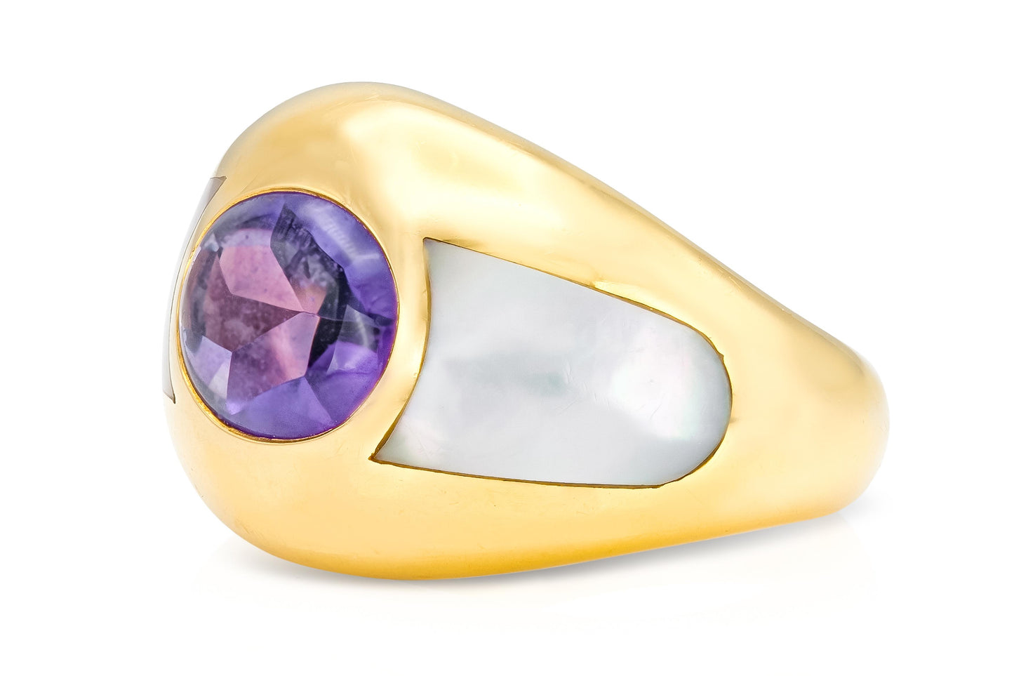 Mauboussin Amethyst & Mother of Pearl Ring