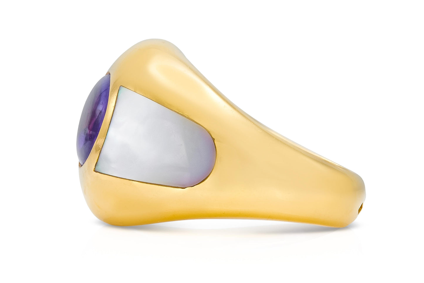 Mauboussin Amethyst & Mother of Pearl Ring