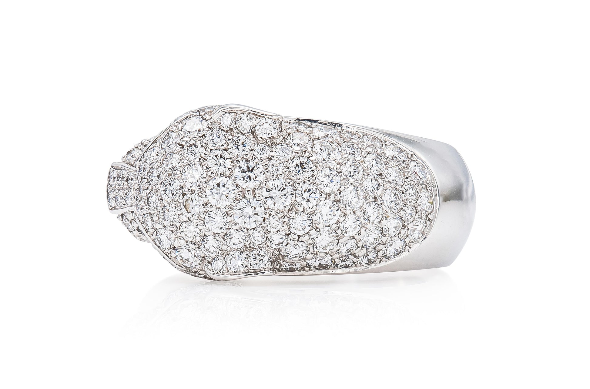 Cartier Panthere Ring with Diamonds