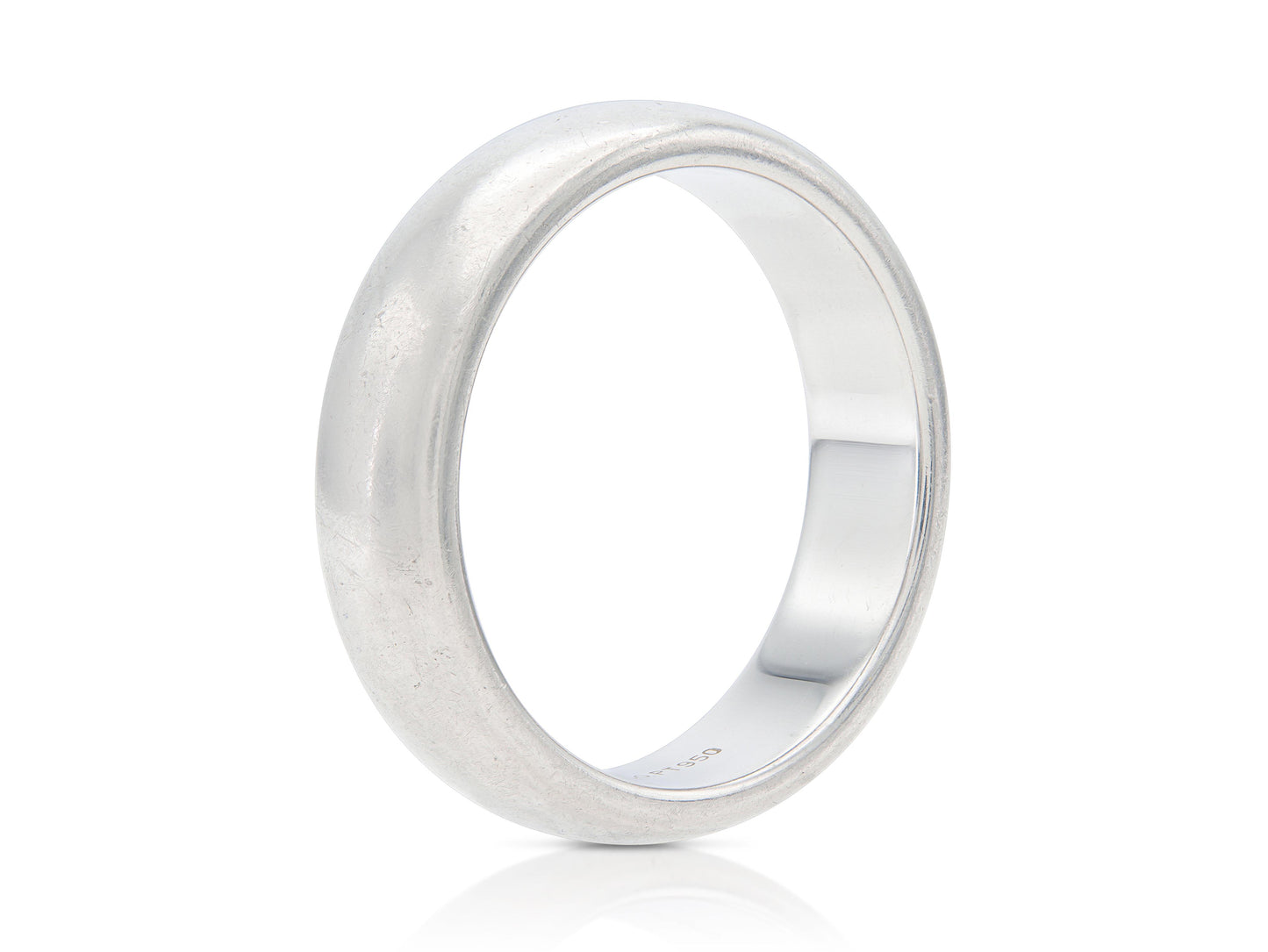 Vintage 1990s Tiffany & Co. Platinum Wedding Band