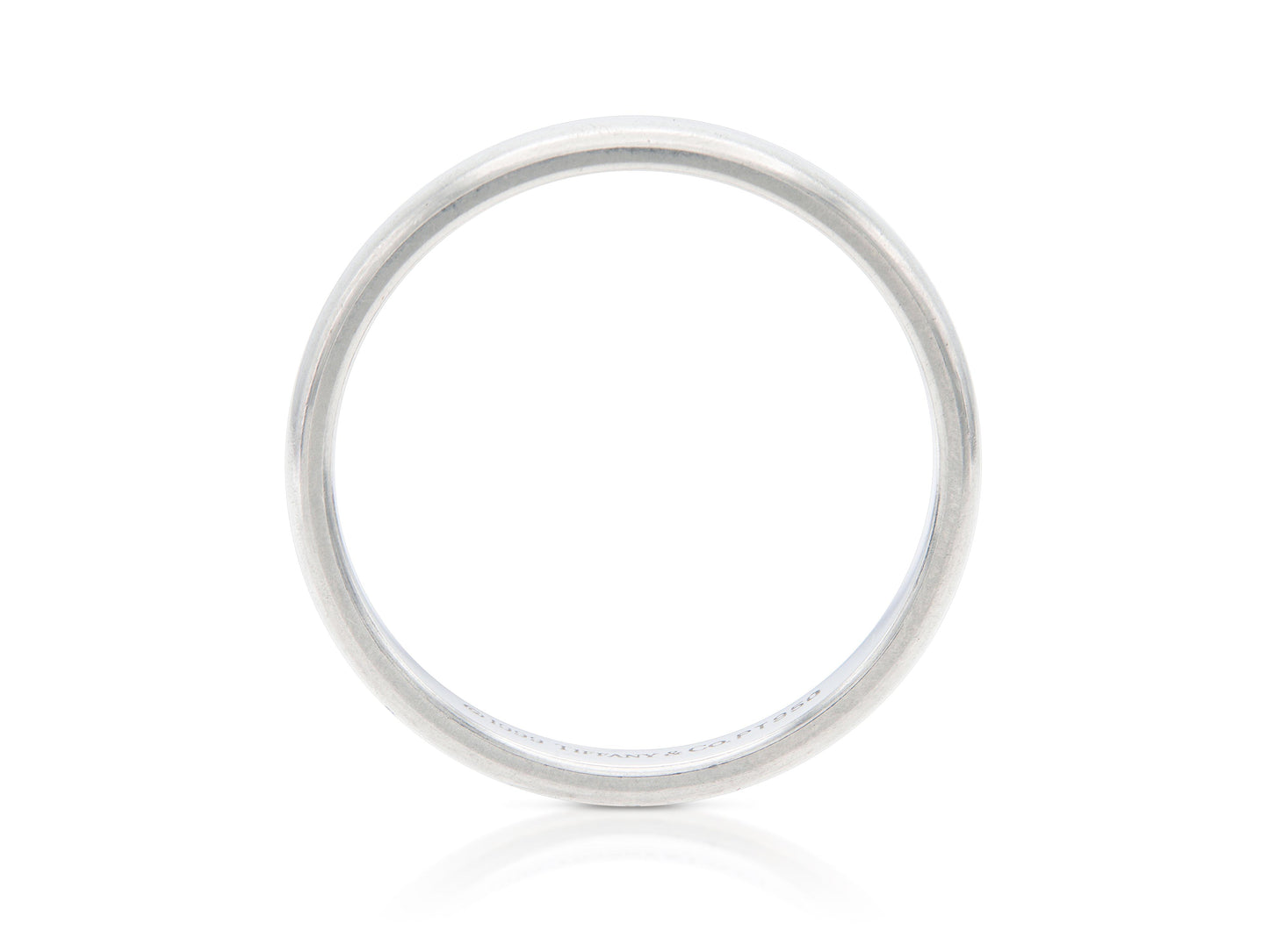 Vintage 1990s Tiffany & Co. Platinum Wedding Band