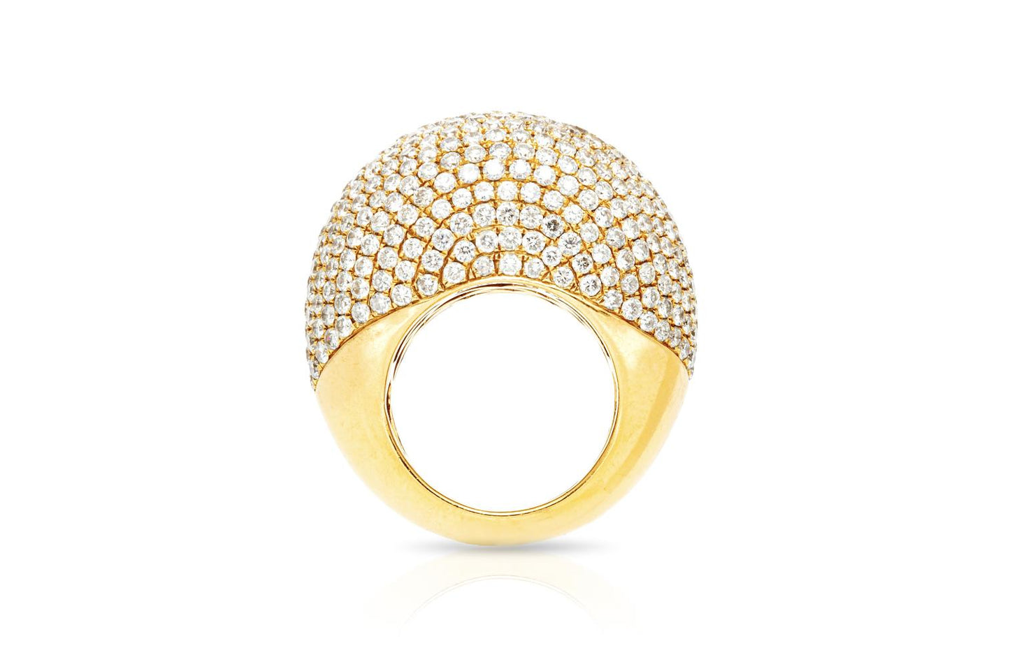 De Grisogono 8.01 Carat Diamond Bombe Ring