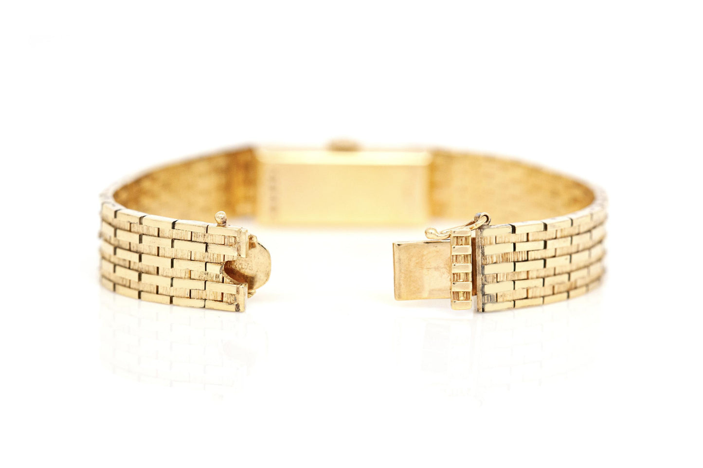 Vintage 1940s Retro Lucien Piccard for Tiffany & Co. Gold Watch
