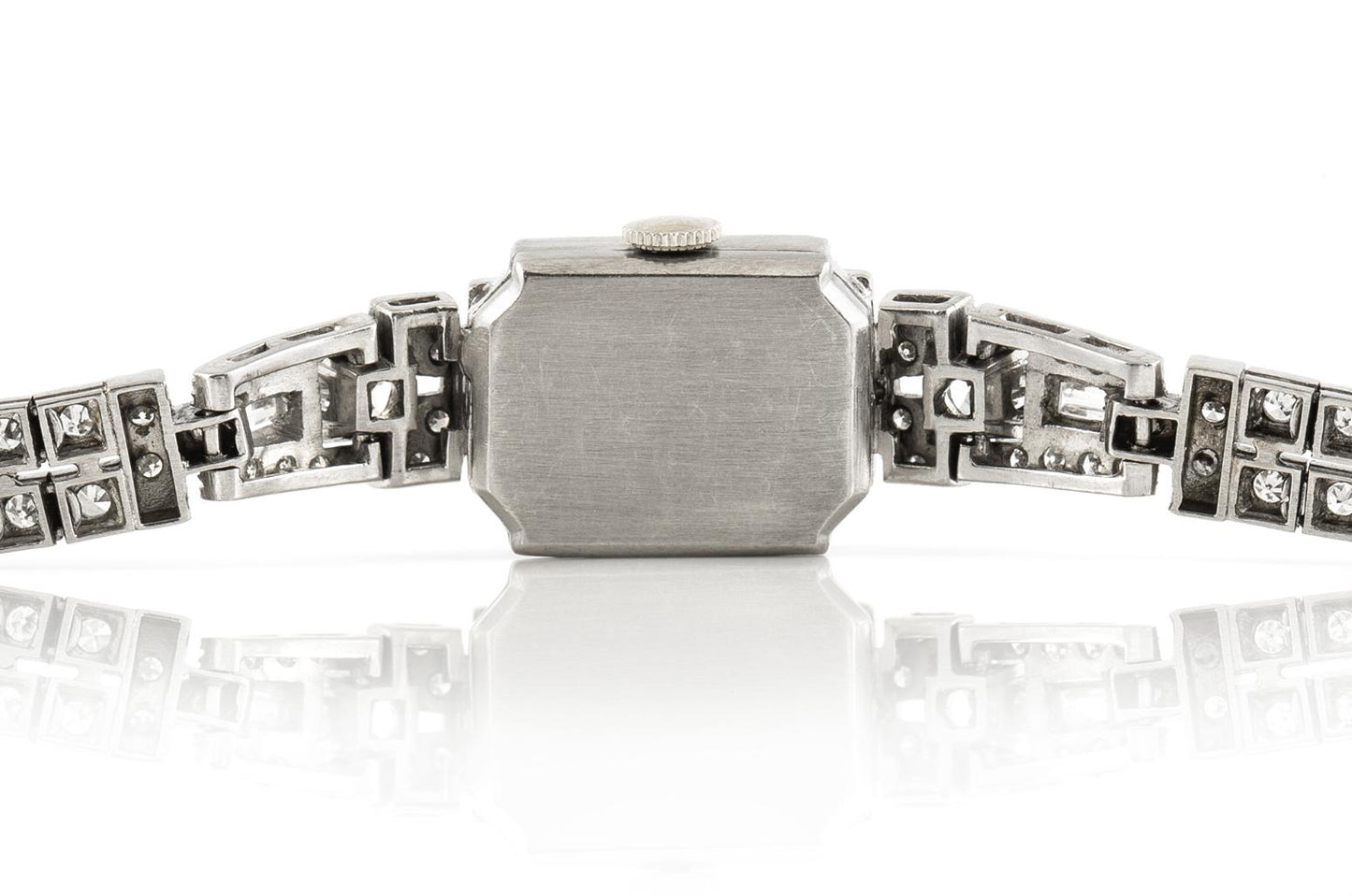 Vintage 1940s Kent 5.28 Carat Diamond Watch