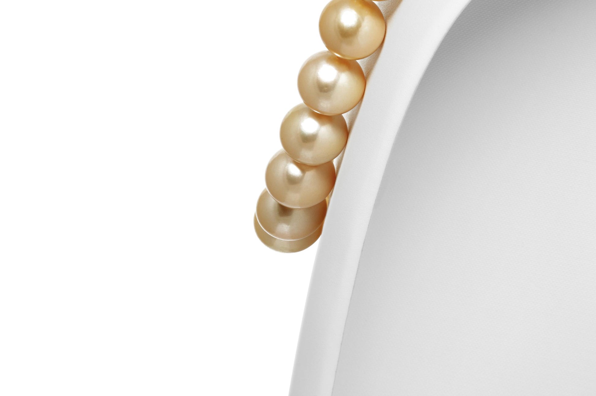 Golden Pearl Necklace