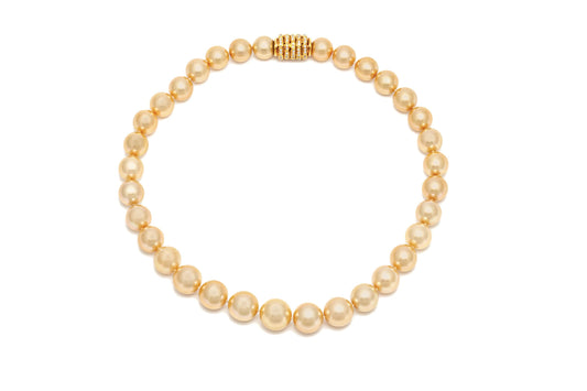 Golden Pearl Necklace