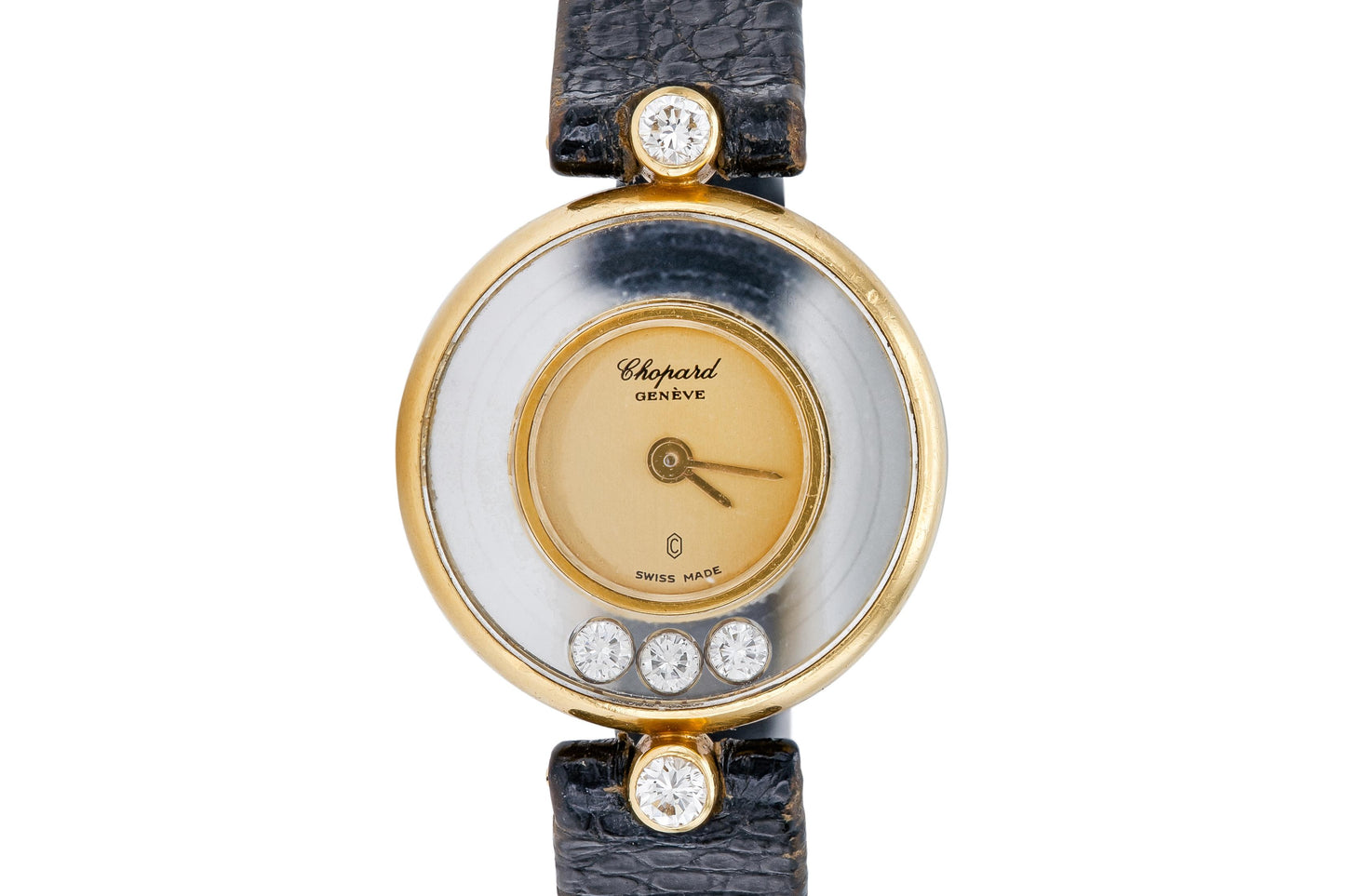 Vintage 1990s Chopard Happy Diamonds Ladies Watch