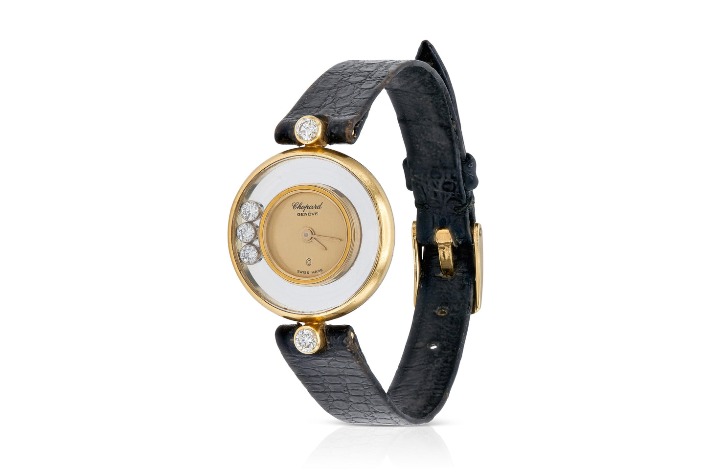 Vintage 1990s Chopard Happy Diamonds Ladies Watch