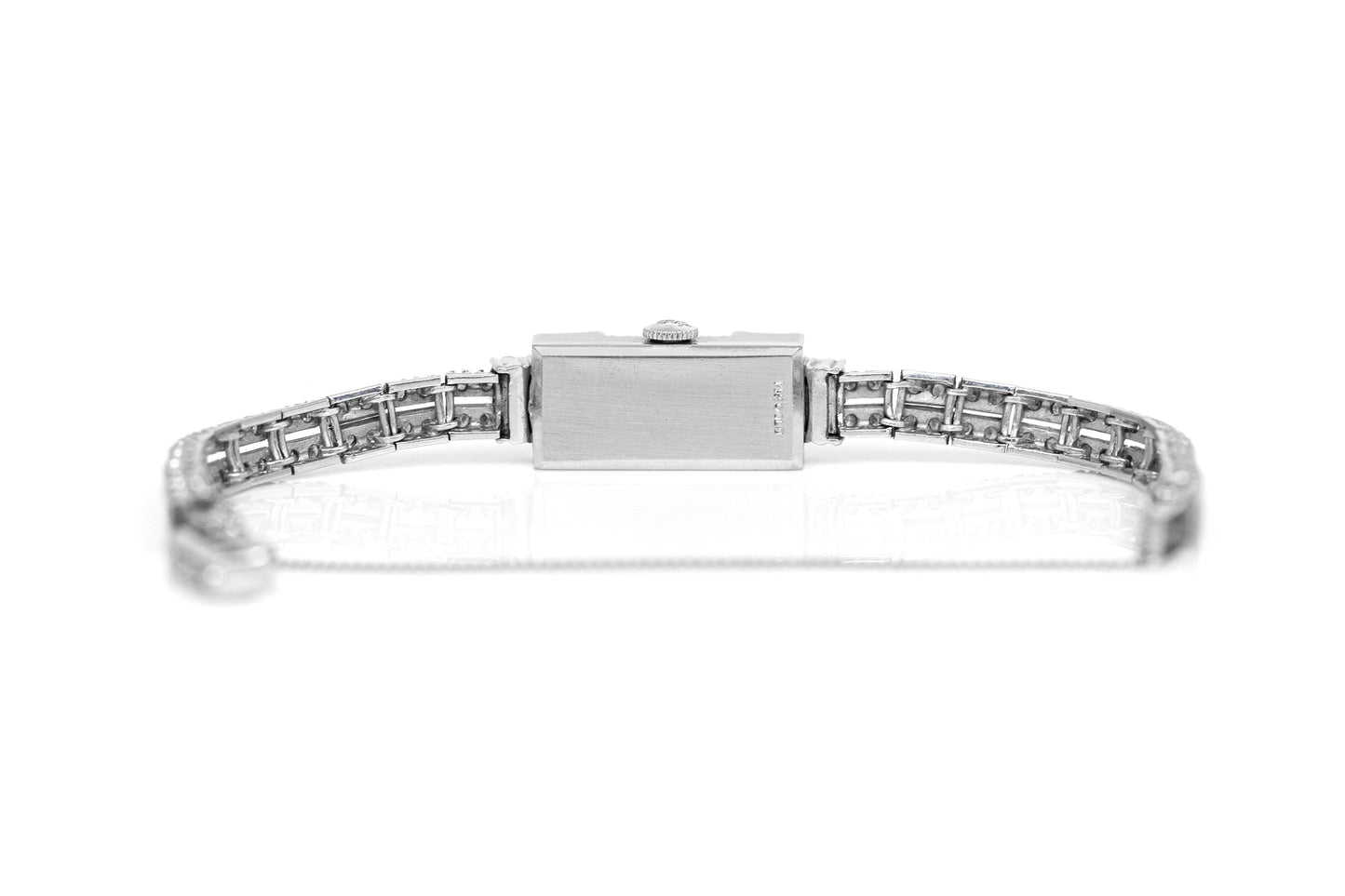 Vintage 1940s Le Jour 5.00 Carat Diamond Watch