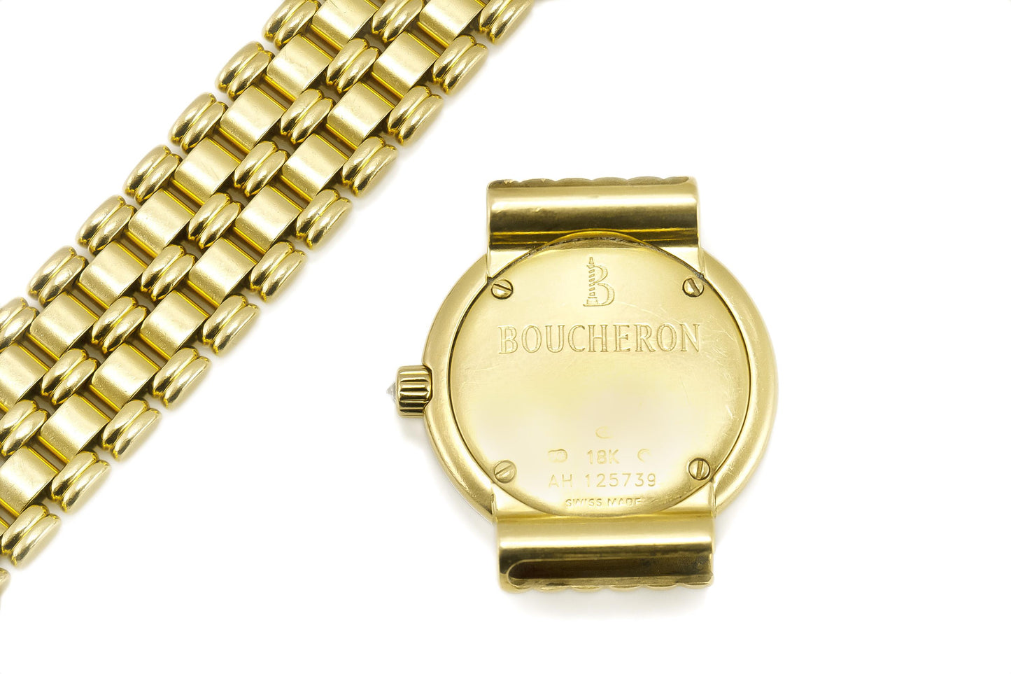 Boucheron Gold and Diamond Watch