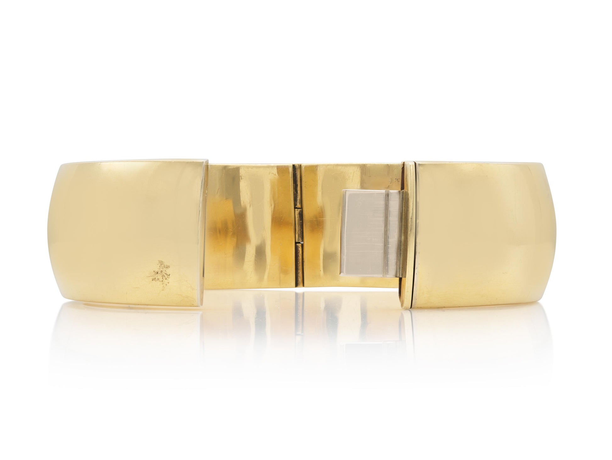 Vintage 1980s Gold Bangle Bracelet
